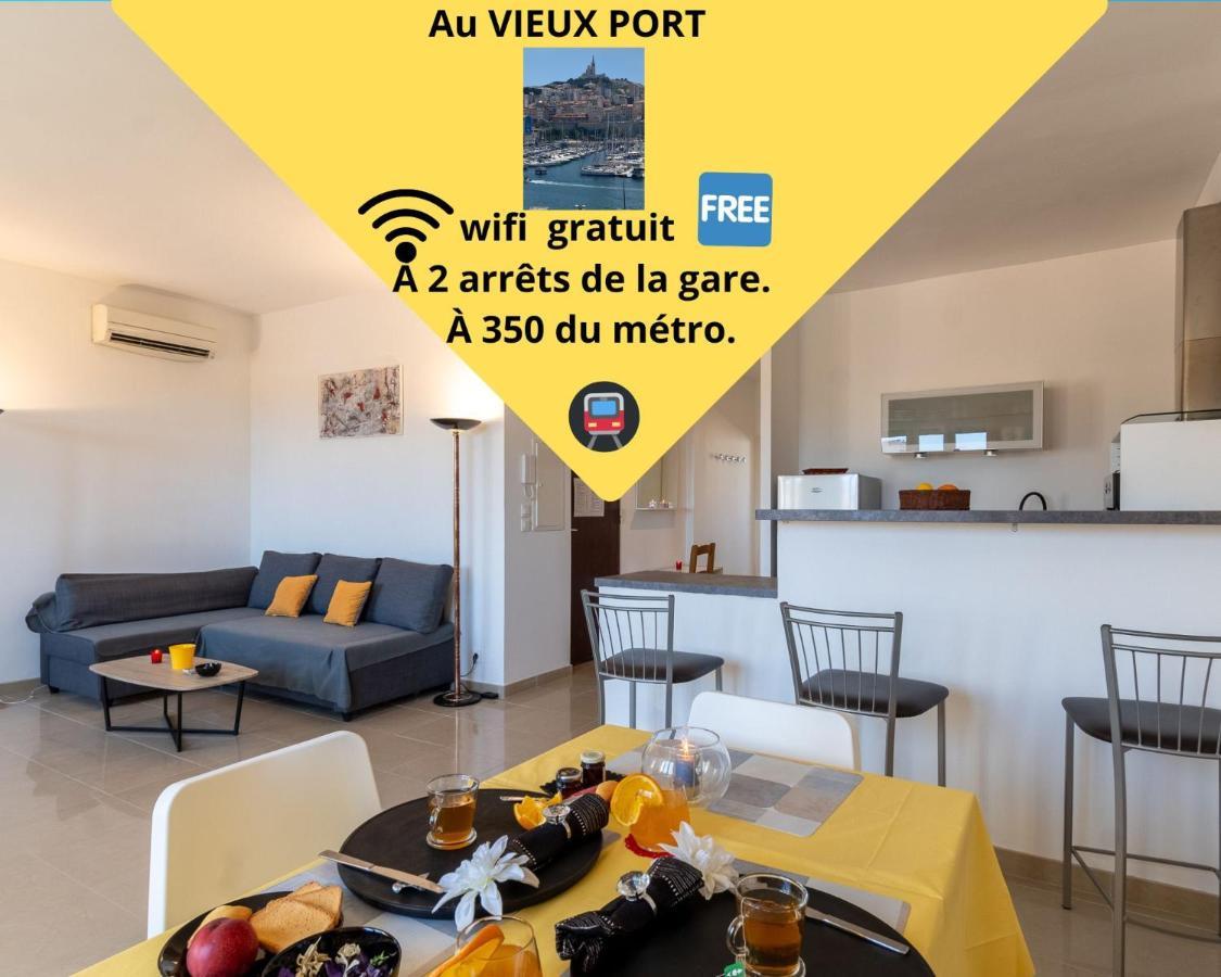 Apartmán Celebre Vieux Port, Marseille Exteriér fotografie