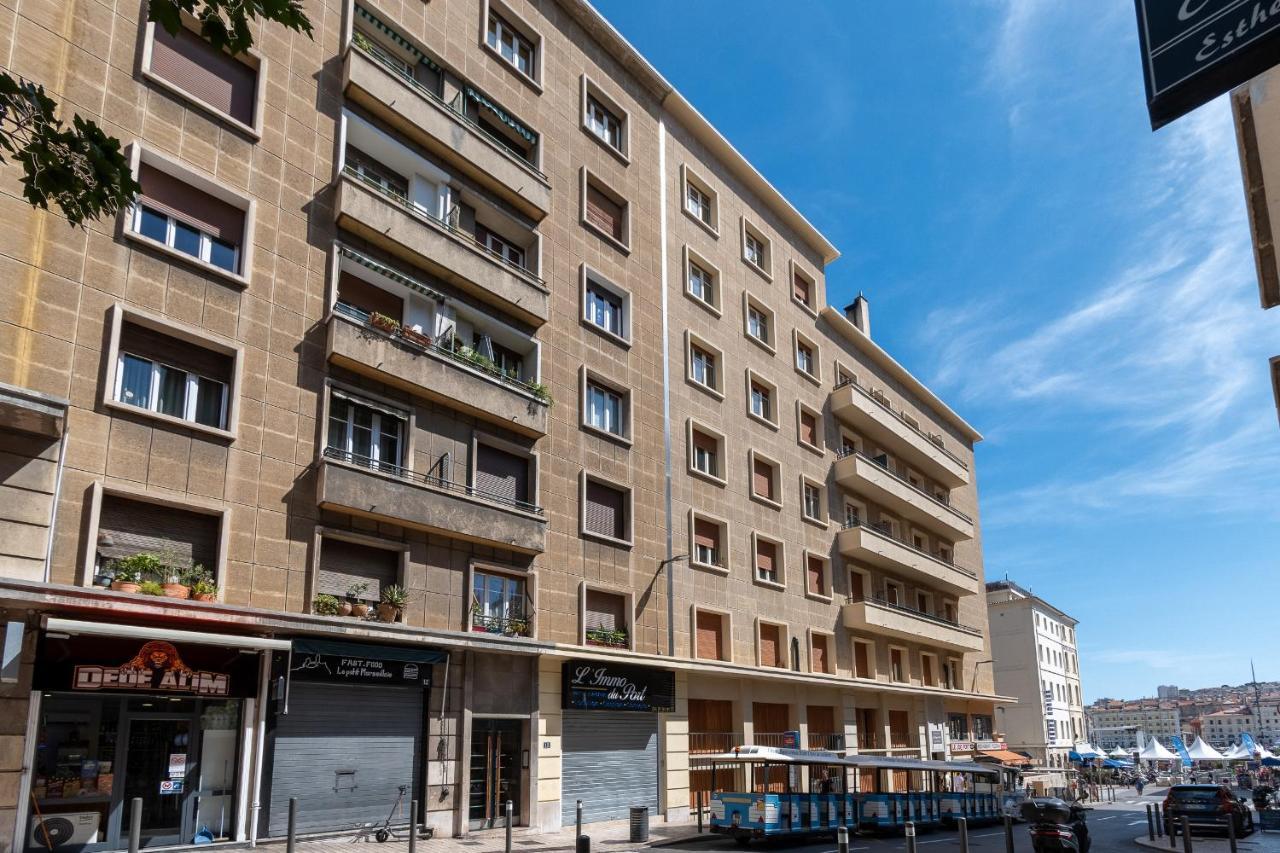 Apartmán Celebre Vieux Port, Marseille Exteriér fotografie